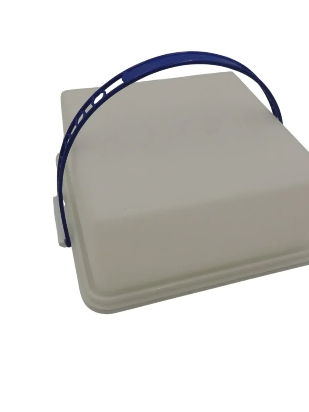 Tupperware Vintage speckled Square Cake taker 11 x 11 x 5.5